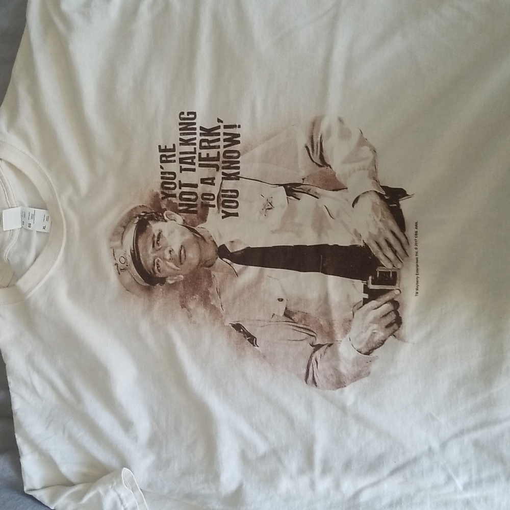 Barney Fife mens  tee shirt xl